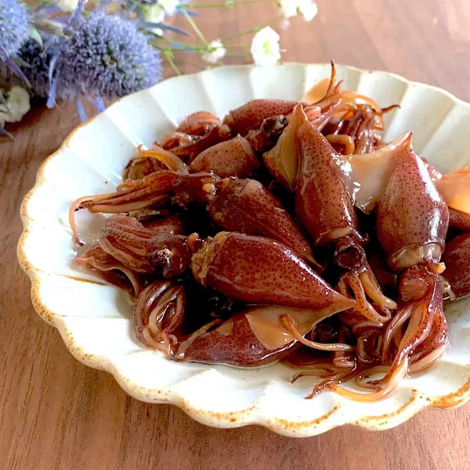 パパ氏さんの料理 ホタルイカの簡単で美味しい食べ方　いつも酢味噌やわさび醤油の方　是非お試しを|ユッキーさん