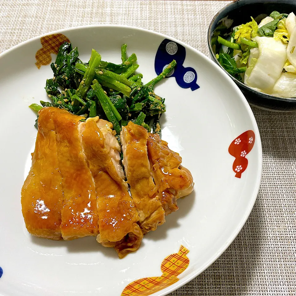 鳥もも肉の照り焼きです❣️|rumiさん