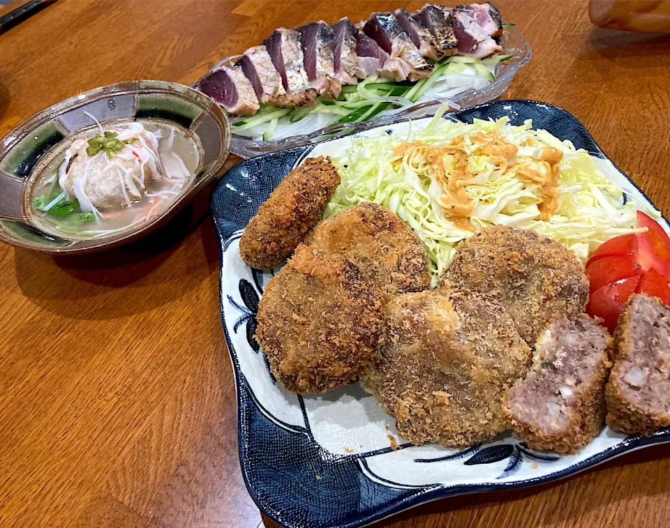 Snapdishの料理写真:三連休 中日の晩ご飯|sakuramochiさん