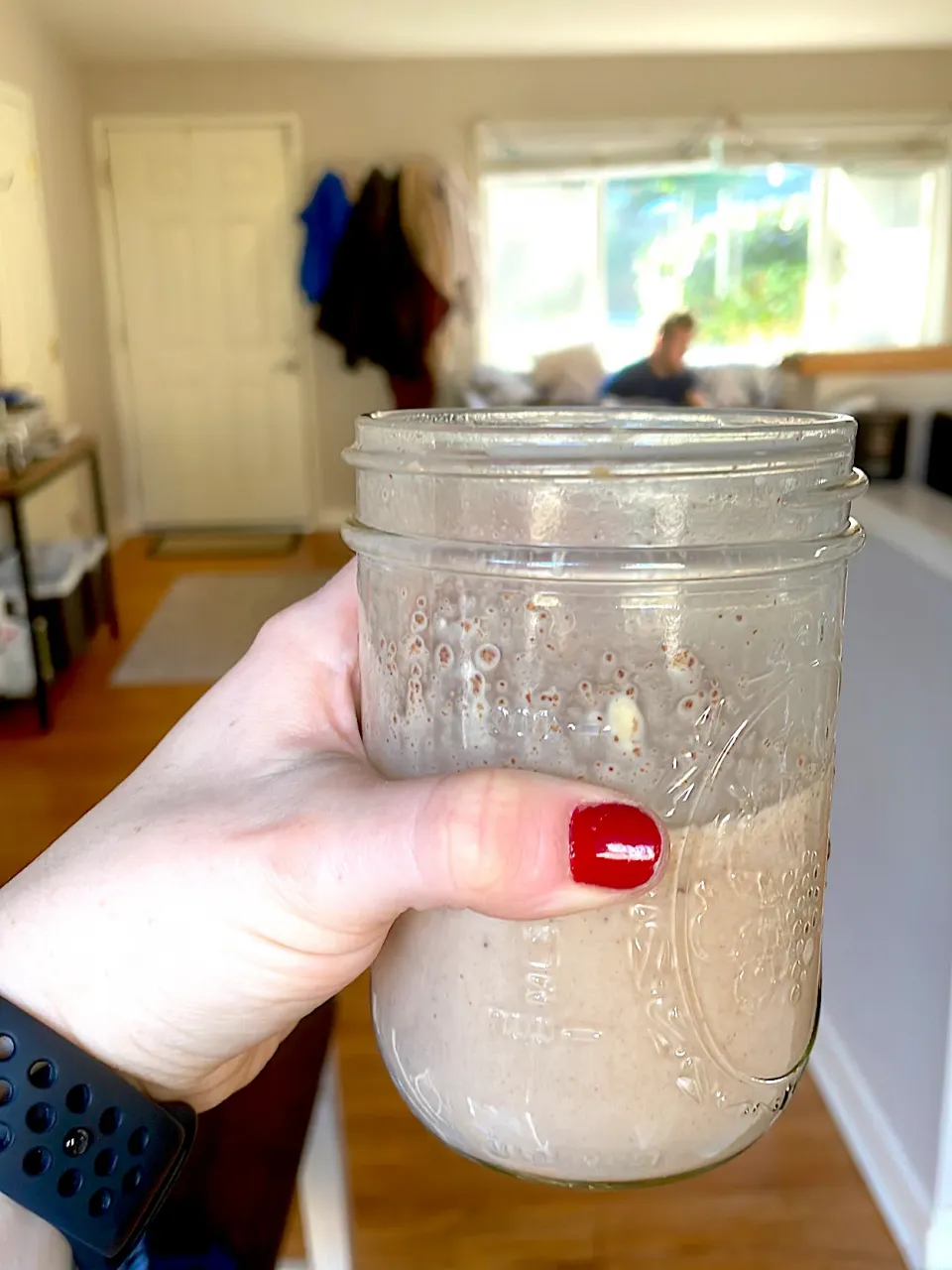 Pb & chocolate protein shake|kelsさん