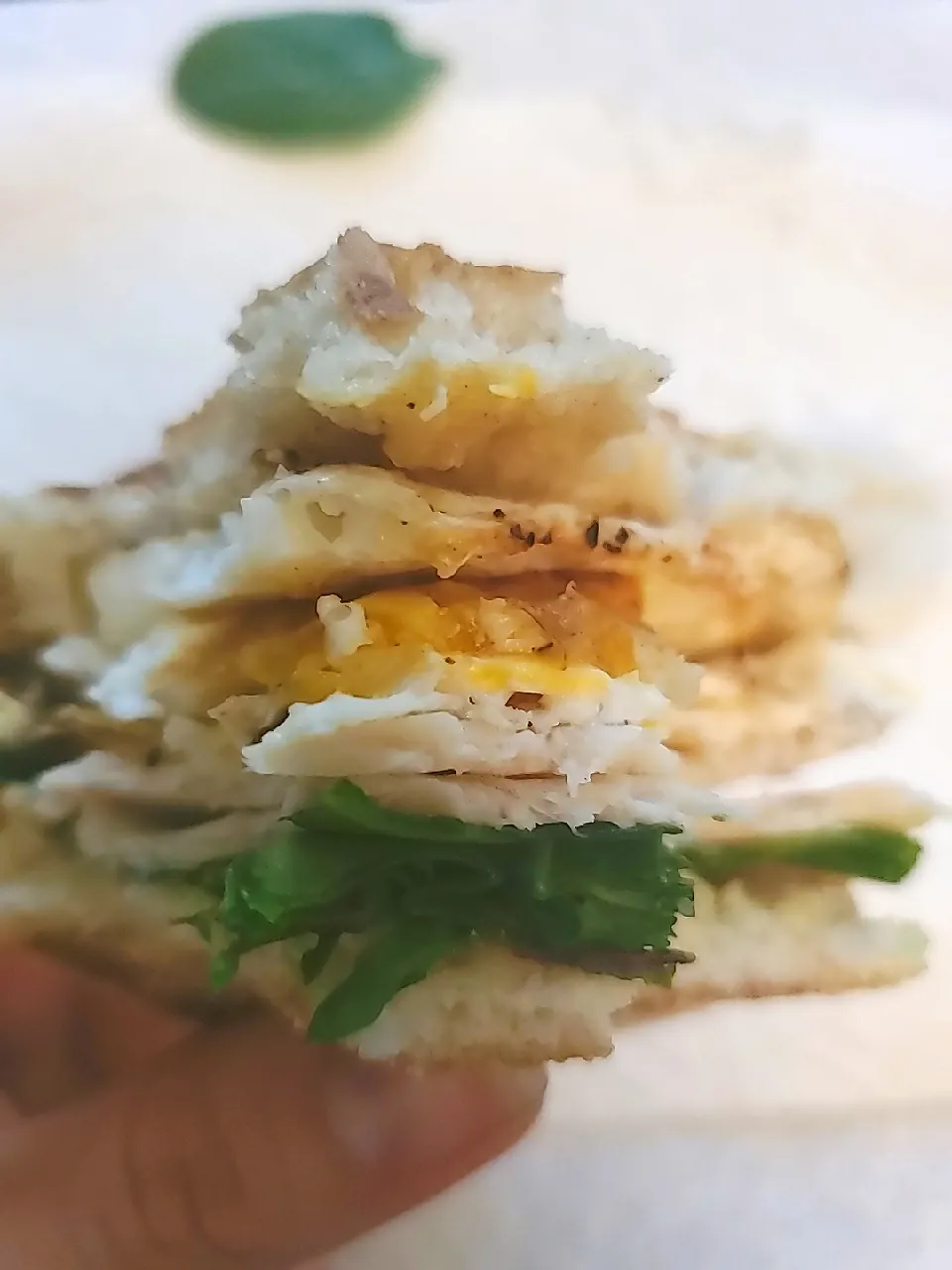 Egg + Whites Turkey n Spinach English Muffin|Ashさん