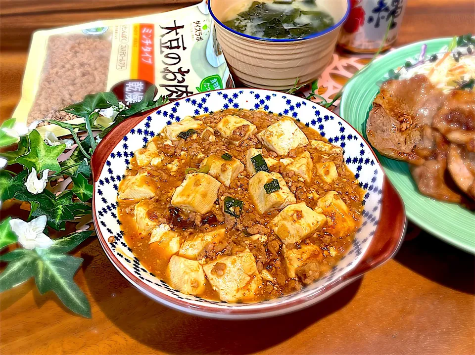 大豆のお肉ミンチタイプ乾燥を使った麻婆豆腐🌶🌶|🌼はなちゃん🌼さん