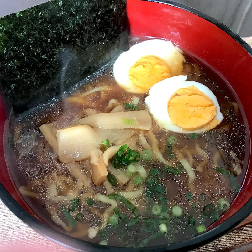 鍋〆スープで醤油ラーメン|純さん