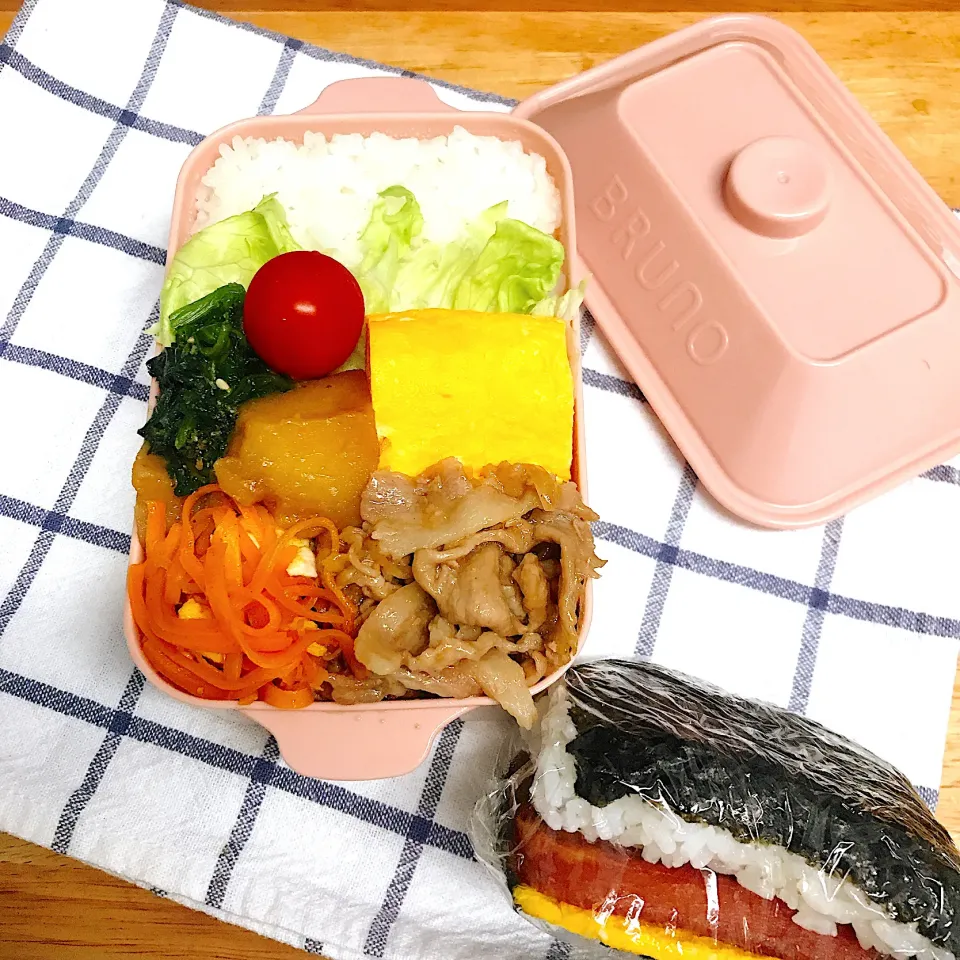 Snapdishの料理写真:三男男子中学生弁当|mickyさん