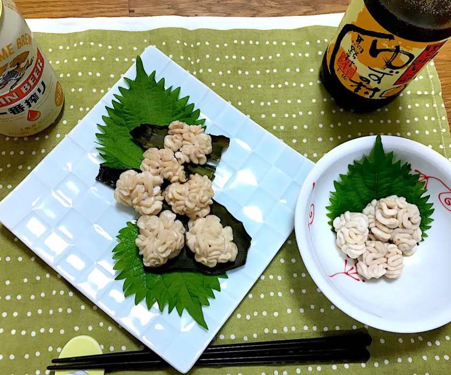 Snapdishの料理写真:白子三昧　焼き白子と白子ぽん酢|morimi32さん