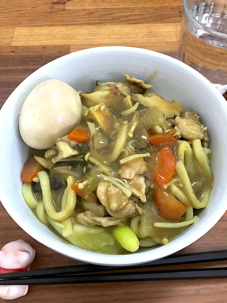 しゃぶしゃぶ→名残カレーうどん|morimi32さん