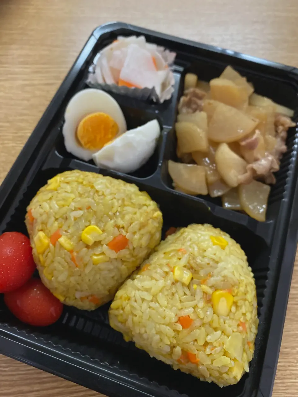 カレーおにぎり弁当|すずさん