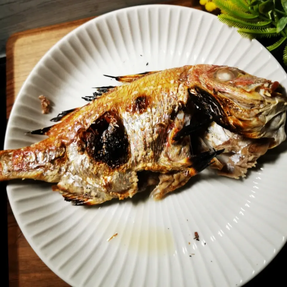 雨の☔中、お買い物😀

鯛の姿焼き👌グ～ですヾ(˙❥˙)ﾉ|ペンギンさん