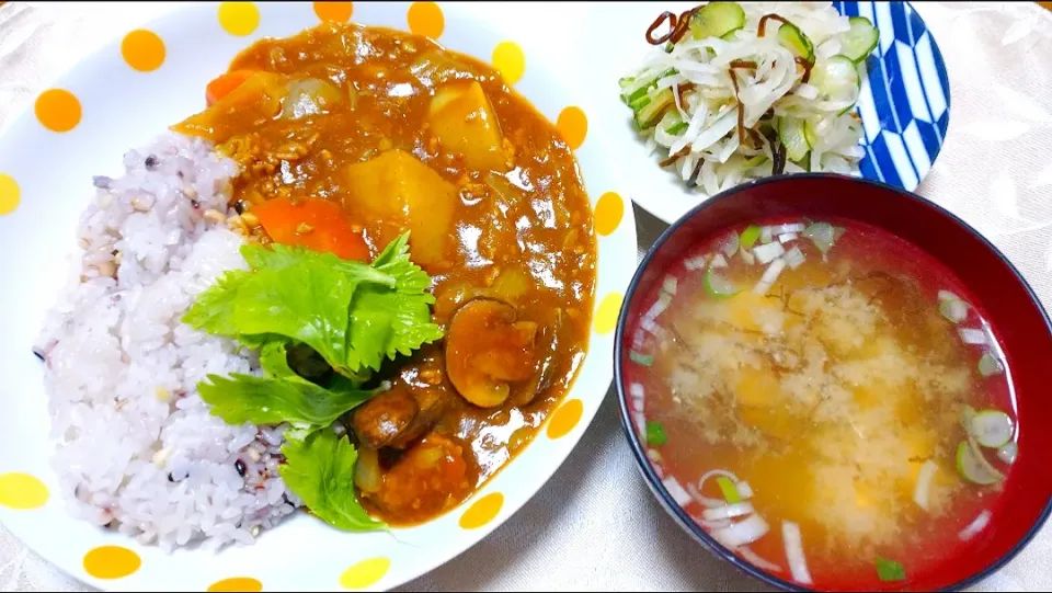 2/13の夕食
カレーライス🍛|卯月さん