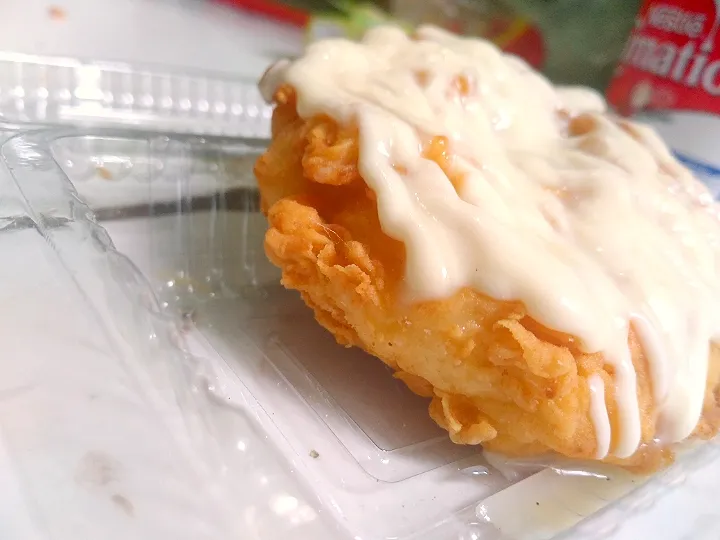 Snapdishの料理写真:Pisang Geprek Saus Keju
crispy, sweety, cheesy and yummie...|Novitarina Azzahraさん