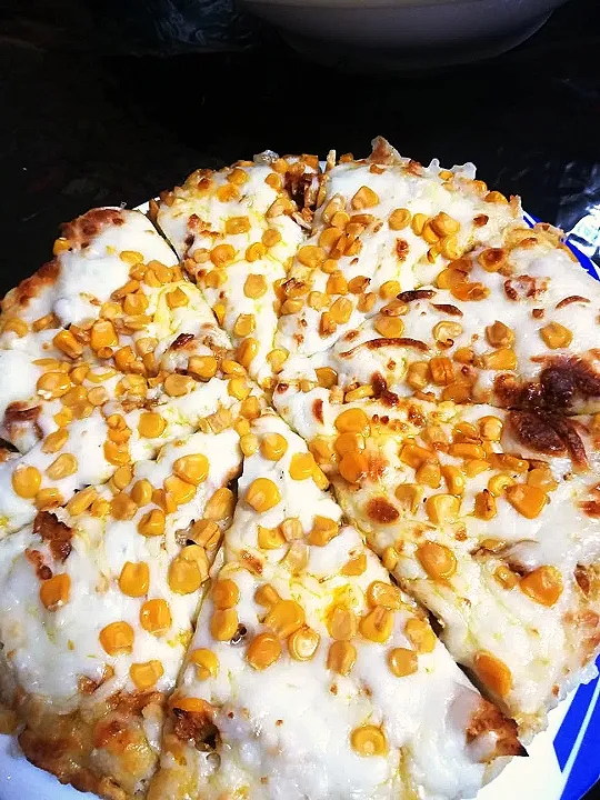 Chicken pizza 😋😋|Fatenさん