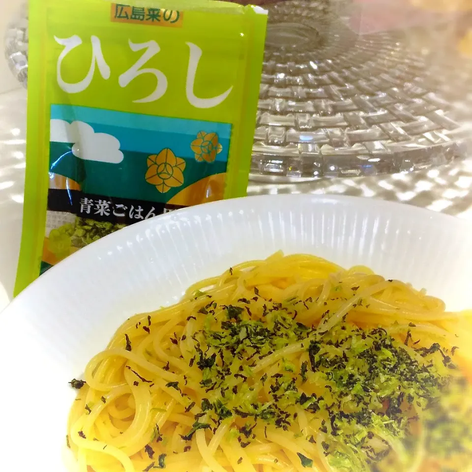 Snapdishの料理写真:ひろしだけパスタ|osanpowankoさん