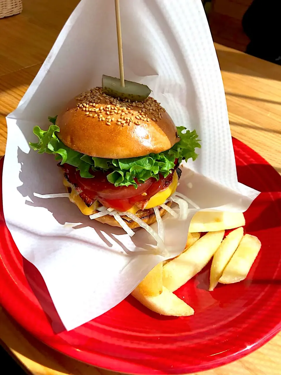 ハンバーガー🍔ランチ|あーちゃんさん