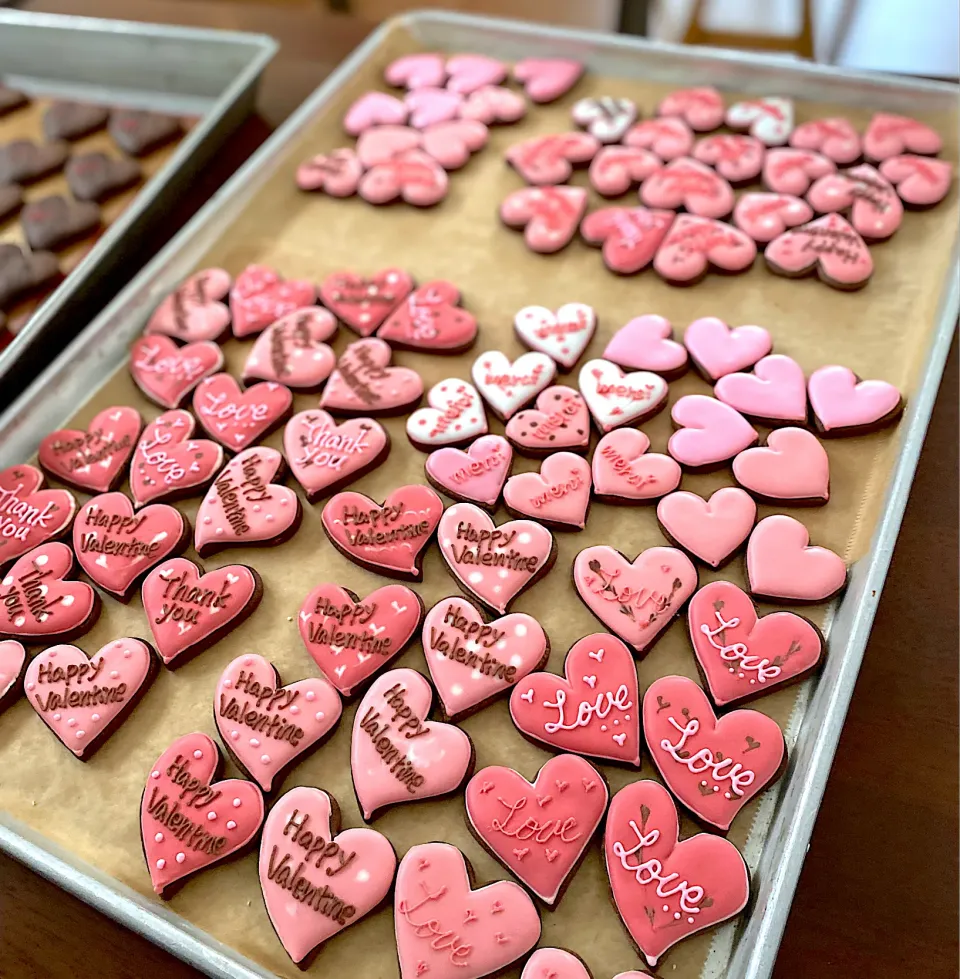 Snapdishの料理写真:Valentines cookies|Mituさん