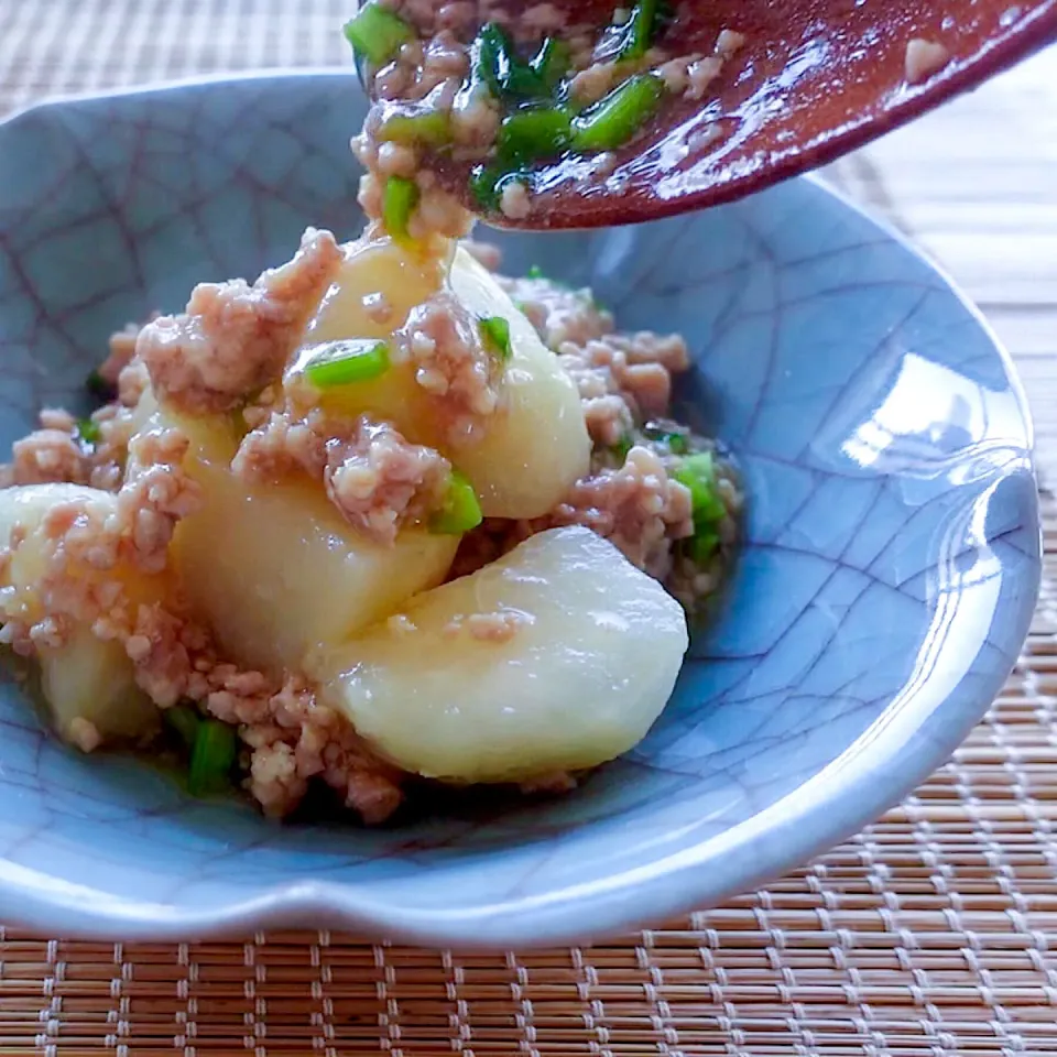 かぶのそぼろ煮【レシピは動画にしてあります☺️】|おーこ🍅野菜ソムリエの母ちゃんさん