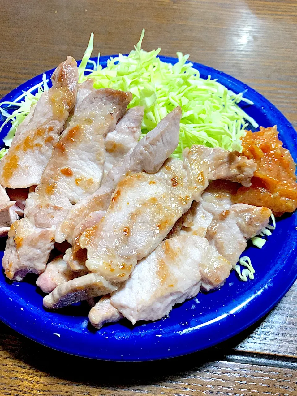 豚肩肉^_^ヤバ味噌つけて食べます。ヤバイ事に^_^|きよっさんさん