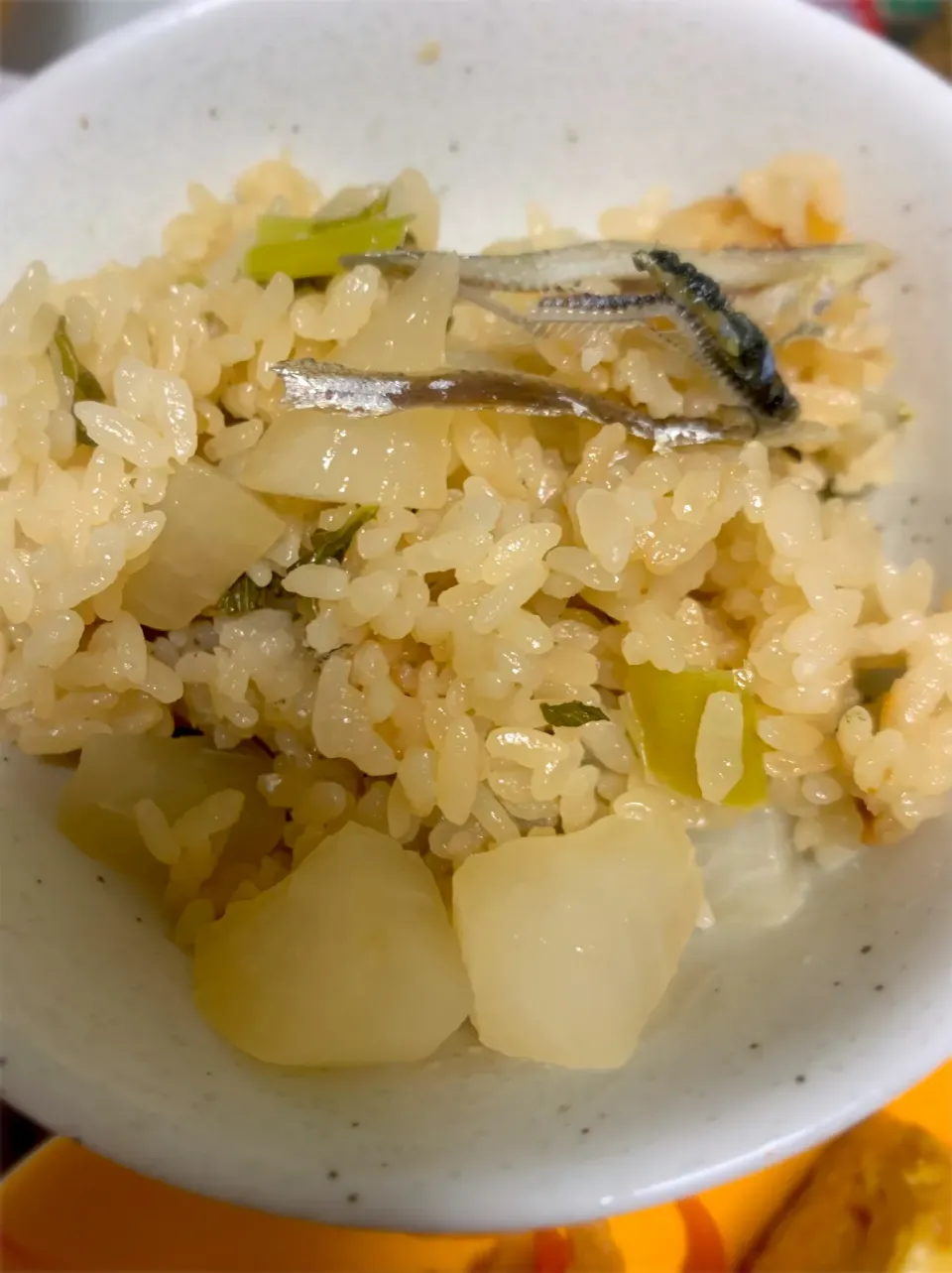 大根と出汁がら煮干しの炊き込みご飯|Hiroさん