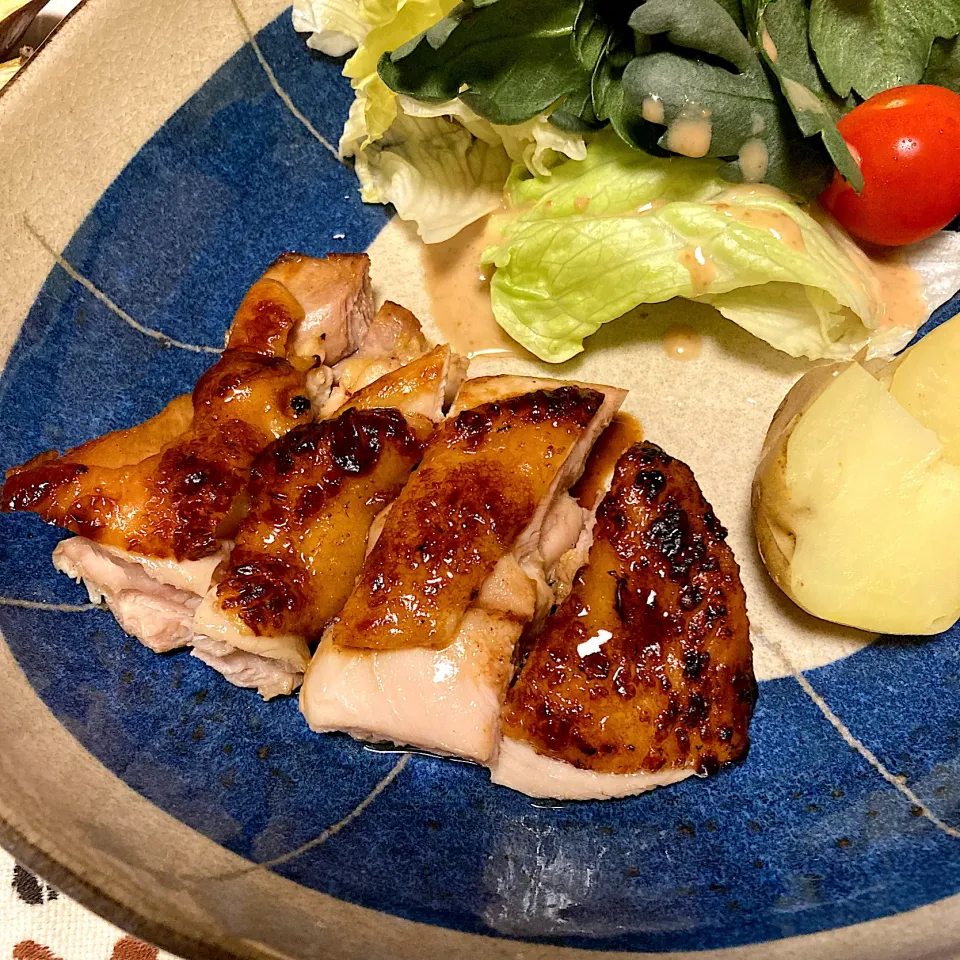 Snapdishの料理写真:鶏照り焼き|あさかさん