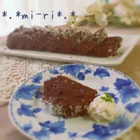 Snapdishの料理写真:チョコチョコパウンドケーキ⭐|*.*Minmin*.*さん