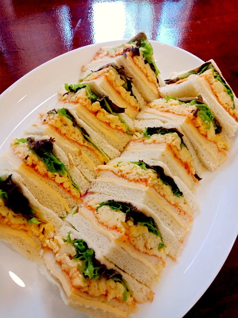 Egg Sandwiches|qampung peopleさん