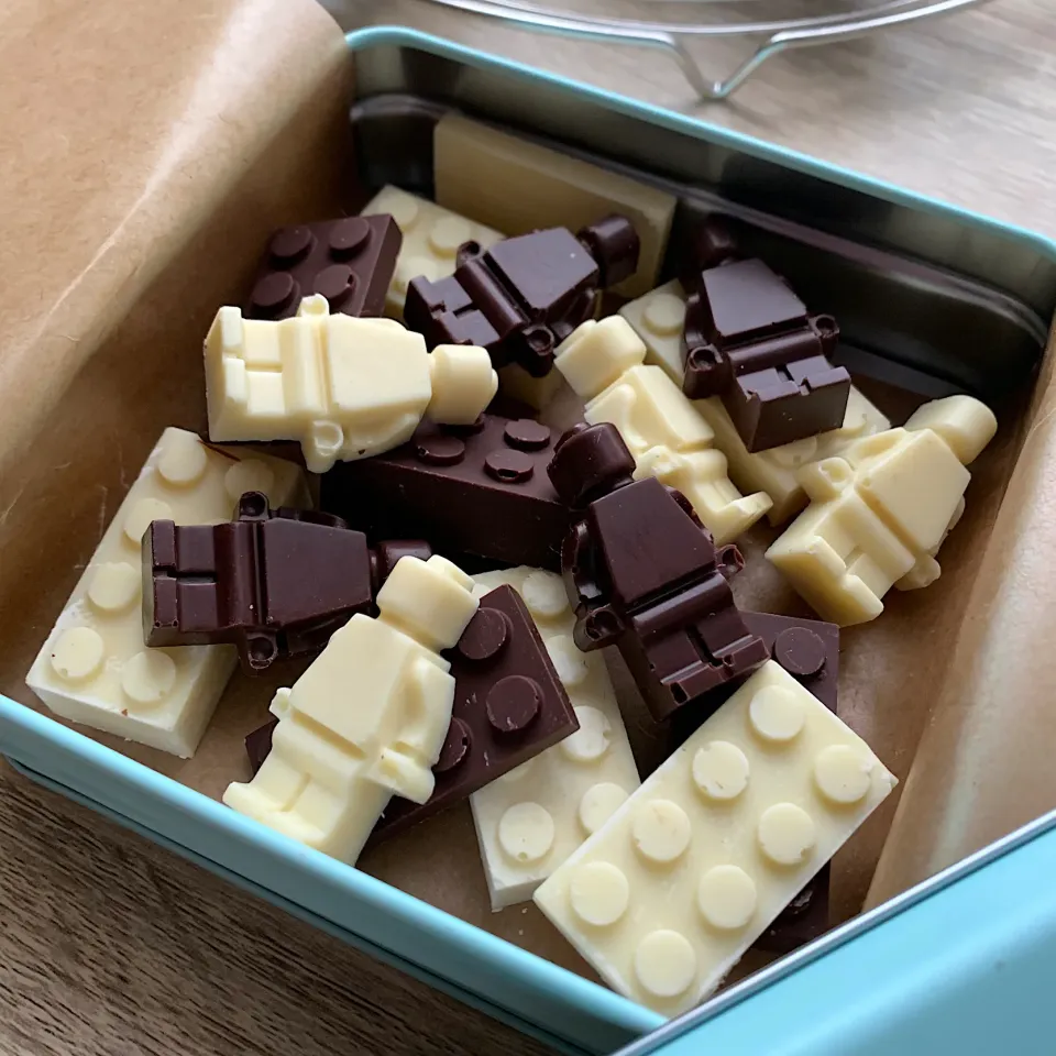 🟠さんの料理 チョコ LEGO®|まる(丸大豆)さん