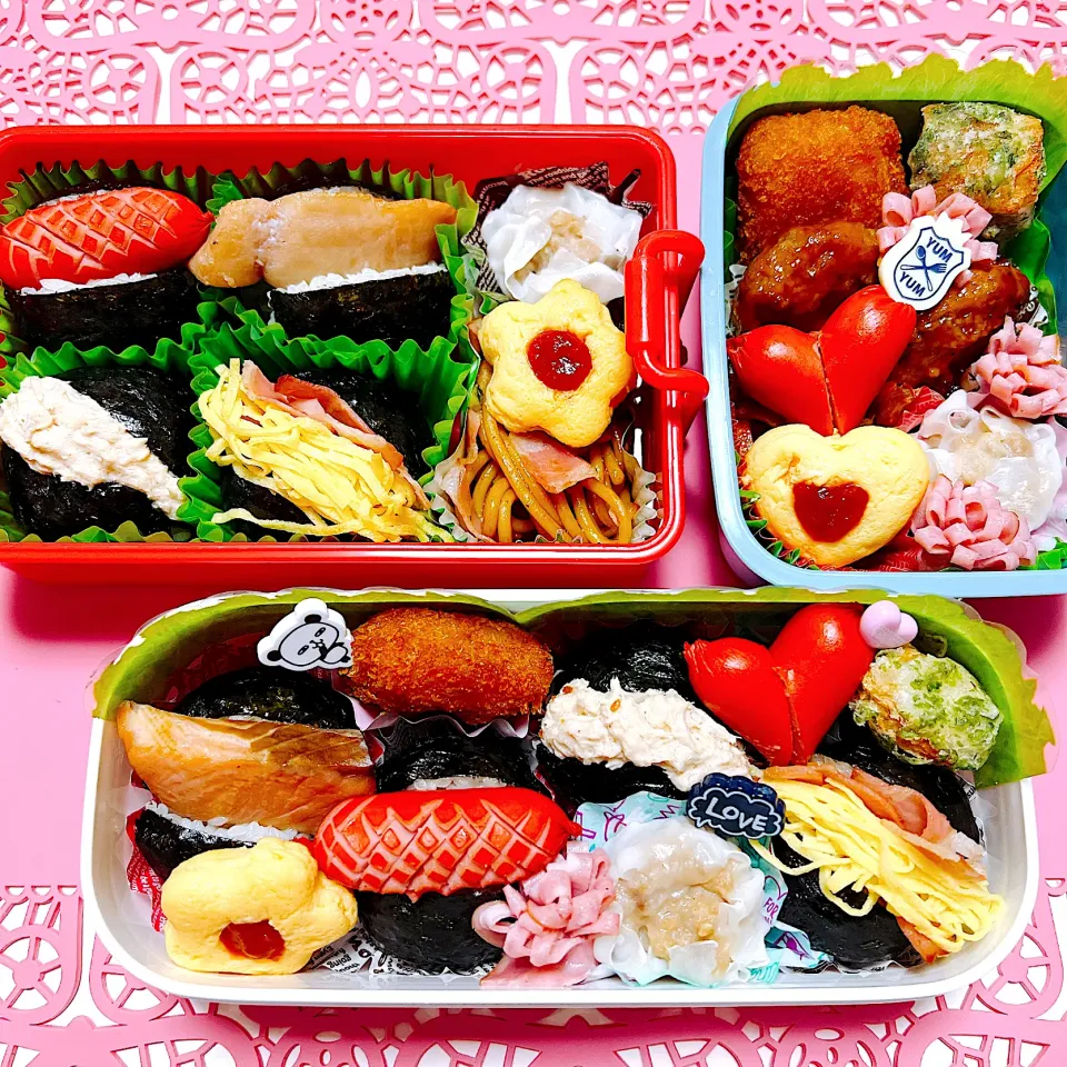 ぱっかんおにぎり🍙お弁当🍱|miyurumoさん