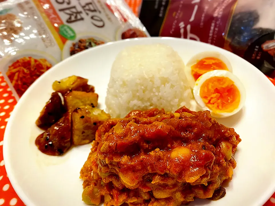 大豆のお肉DEデーツのヘルシーキーマカレー|こずりんさん