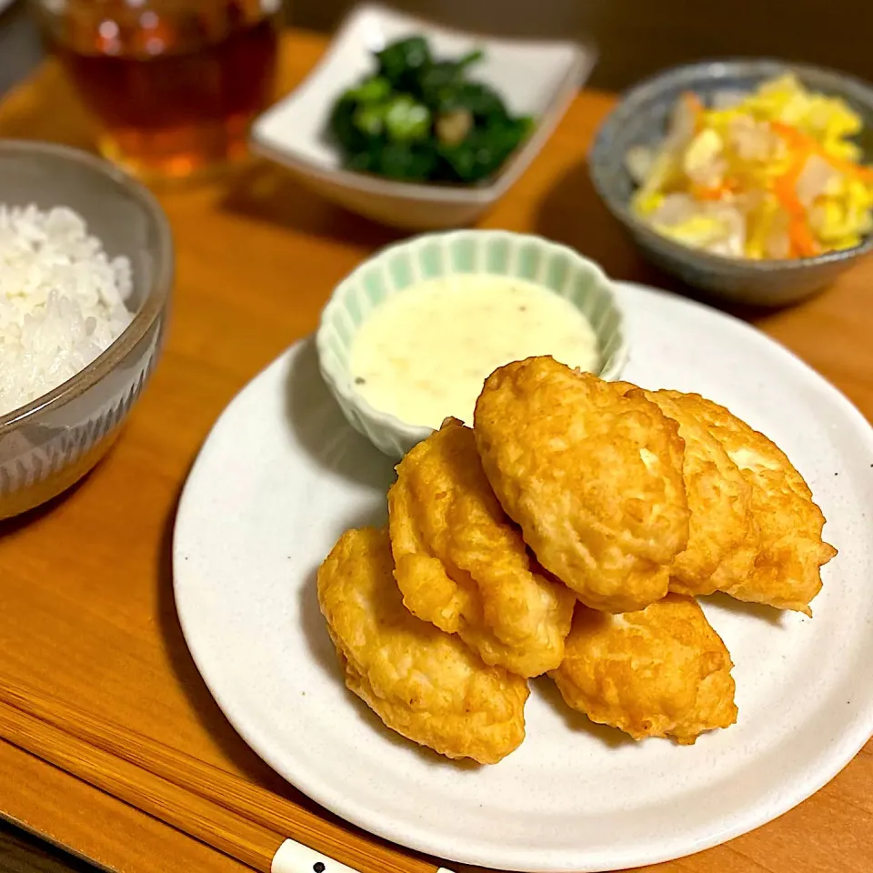 チーズソースの豆腐ナゲット|ちぐあささん