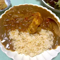 大豆のお肉と手羽カレー|chanchiiさん