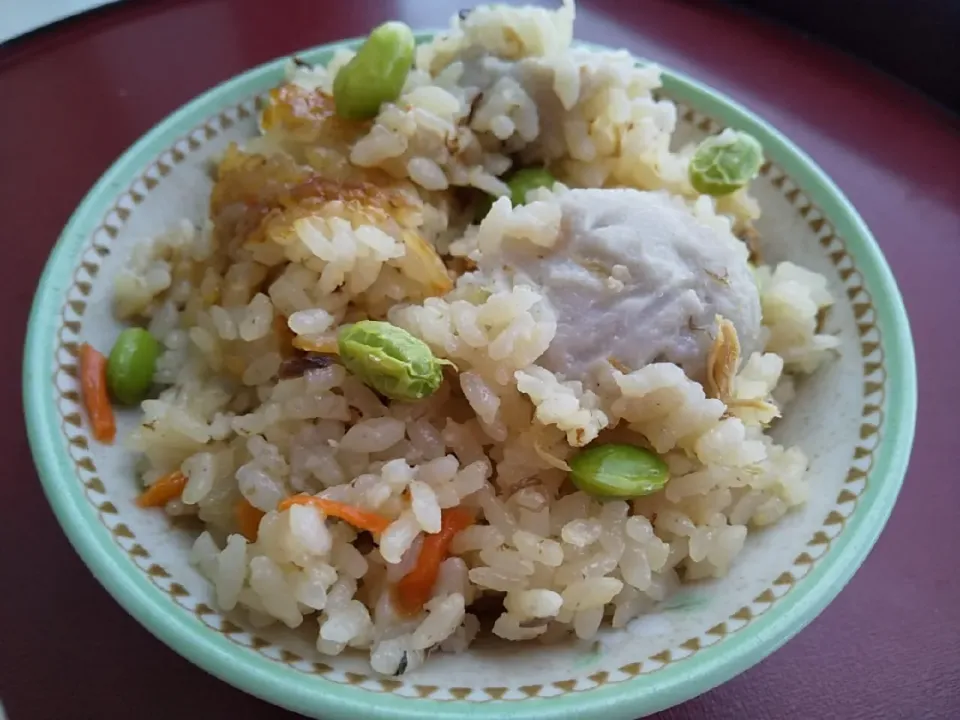 里芋とサバ缶の炊き込みご飯|由紀子さん