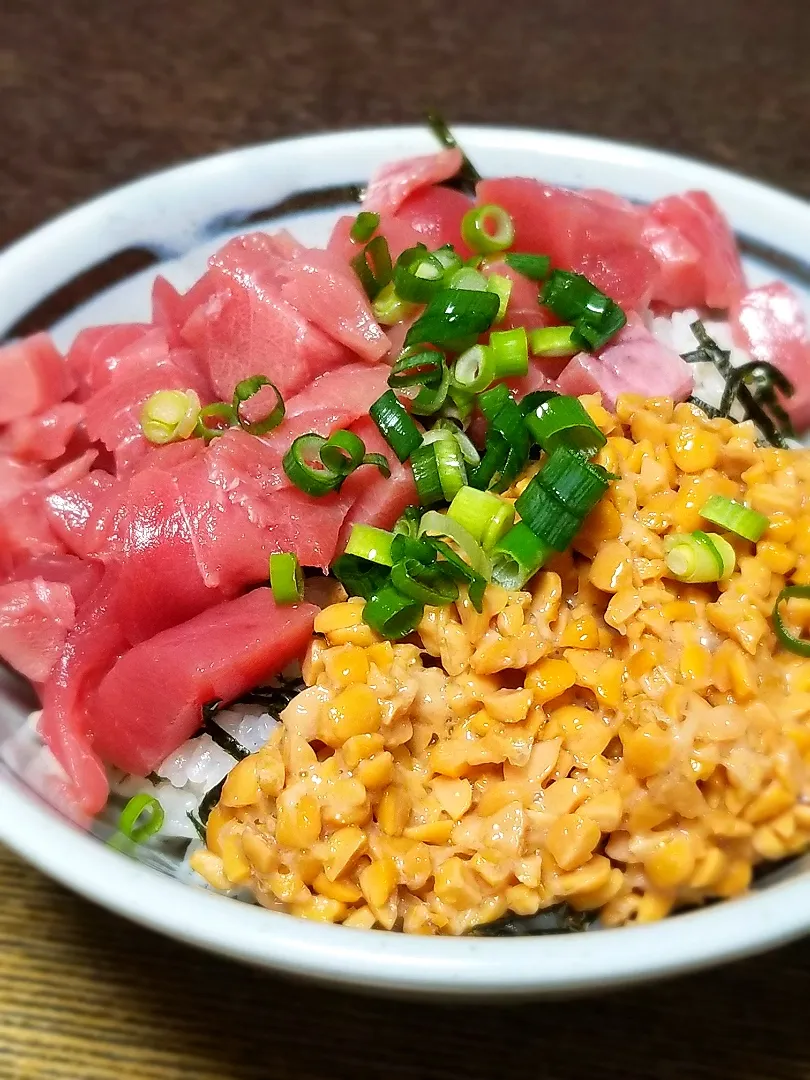 パパ作👨マグロ納豆丼|ぱんだのままんさん