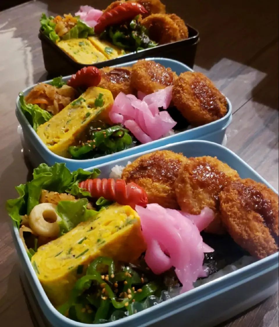 わが家の働く男弁当
チキンカツ弁当|kimikimi❤kitchenさん