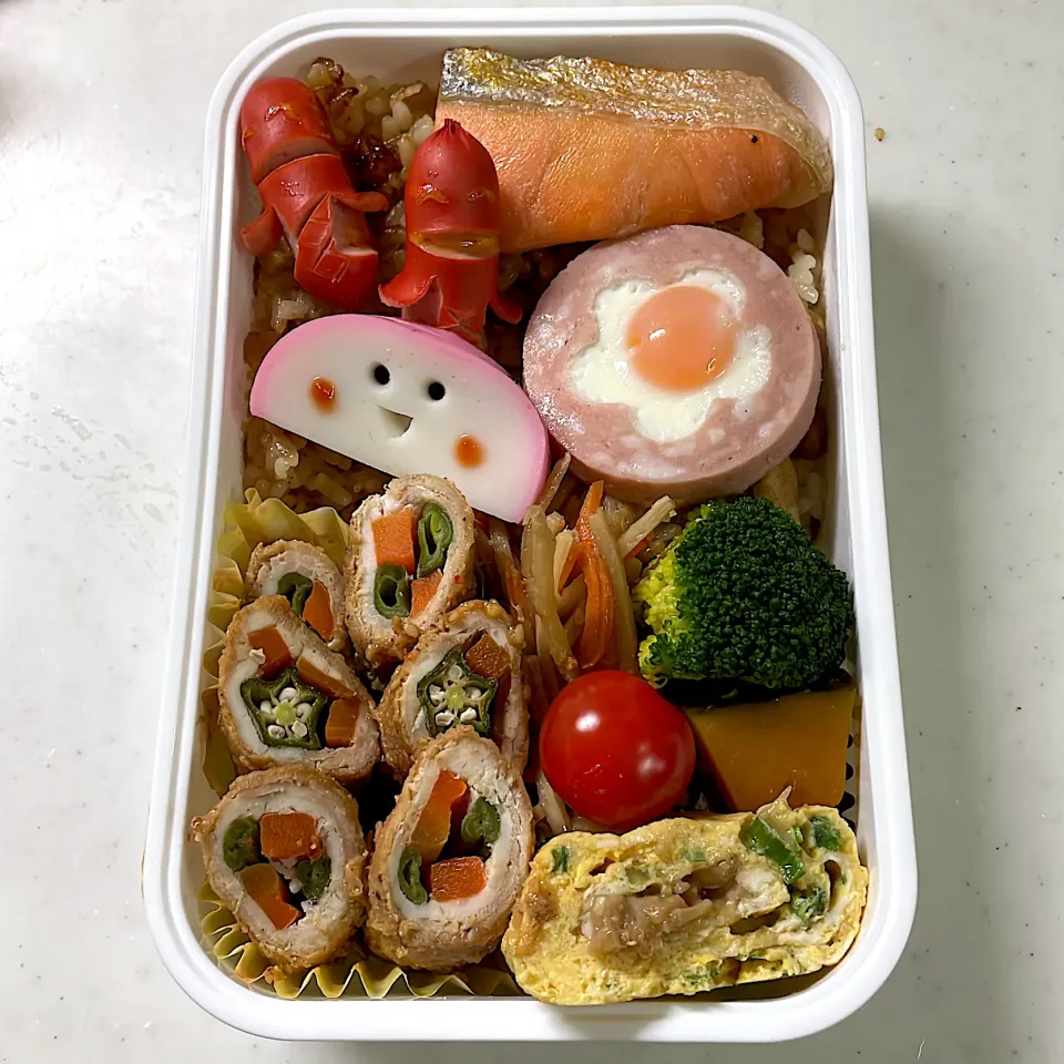 Snapdishの料理写真:2022年2月18日　オレ弁当♪|クッキングおやぢさん