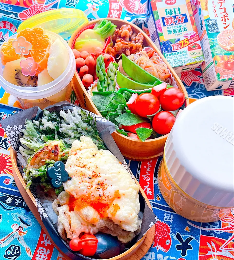 2022/02/18 天丼弁当|Blueberry🫐さん