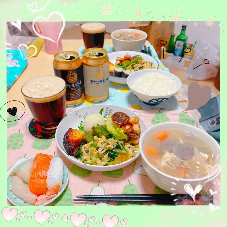 ２／１６ ｗｅｄ 晩ごはん🍴＊○°|rinaronarさん