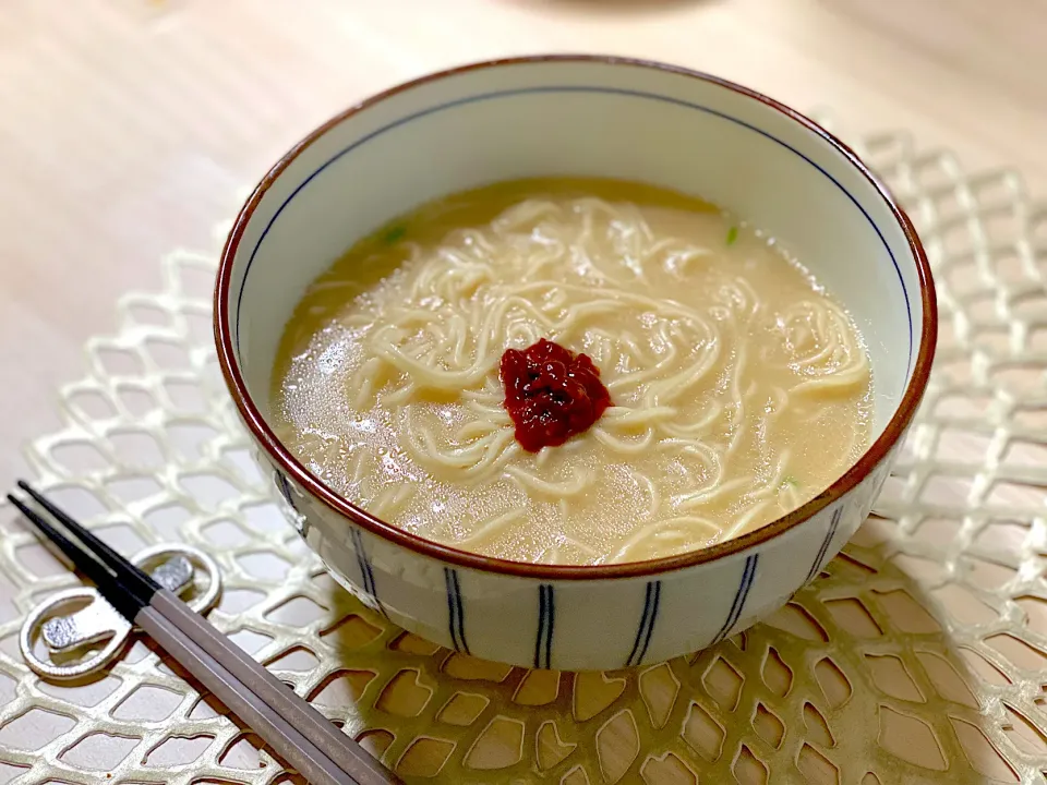 豚骨ラーメン|ひろさんとゆりさんさん