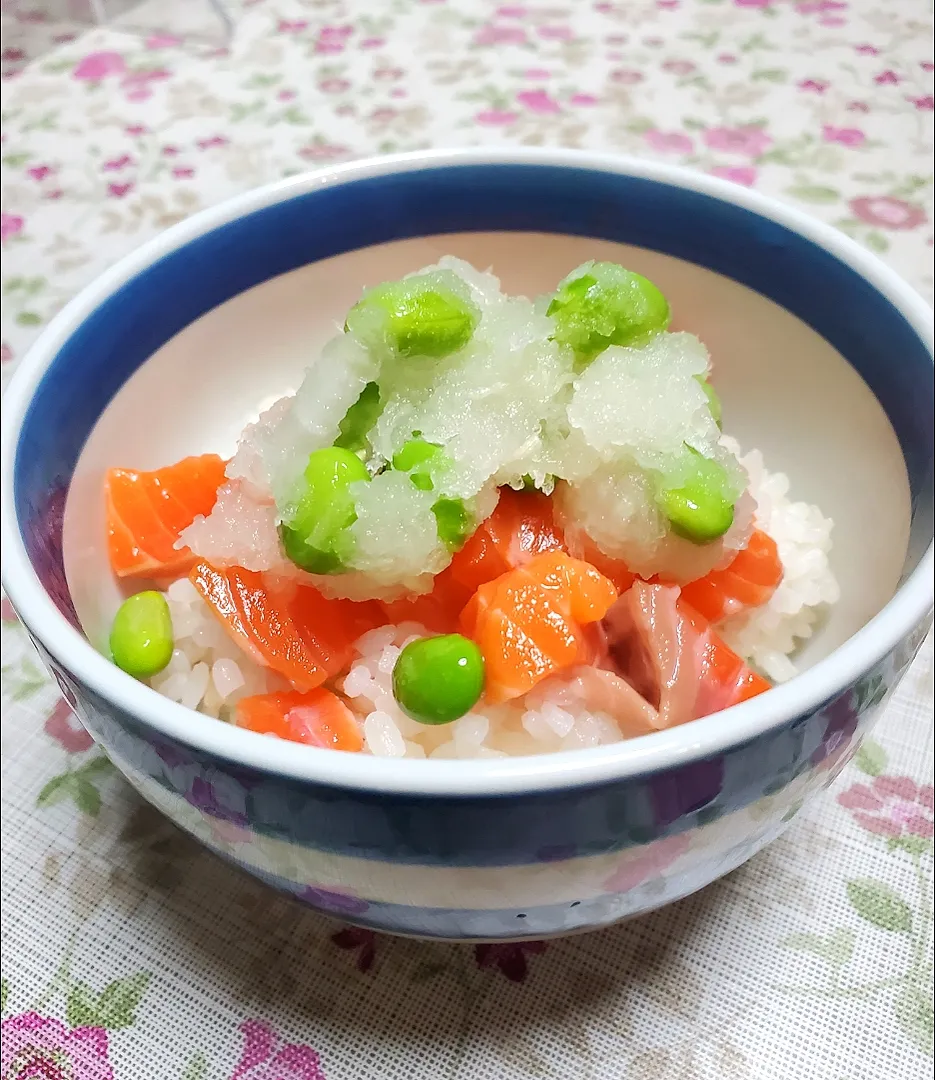 みぞれサーモン丼|hiroyoさん