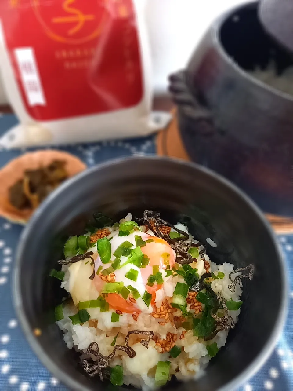 背徳の温玉飯|ぶんぶくさん