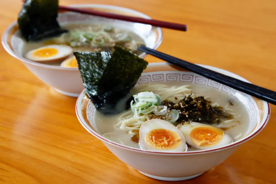 アベックラーメン　煮卵を添えて|マユマユさん