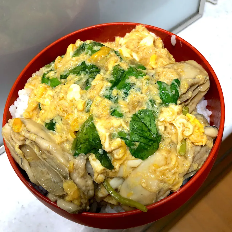 牡蠣たま丼|ラブリー心愛さん