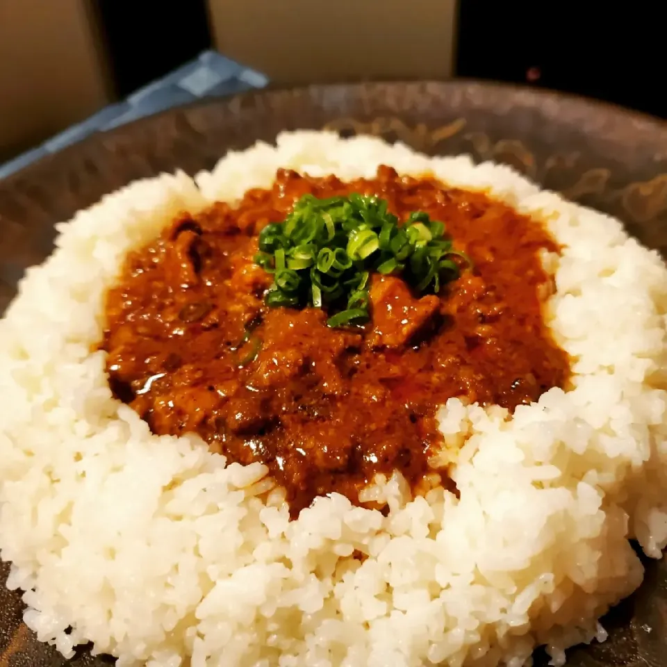 欧風カレー…っぼいけど拘りの麻婆丼です|motohiroさん