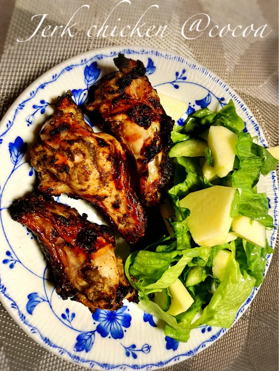 Grilled jerk chicken|cocoaさん