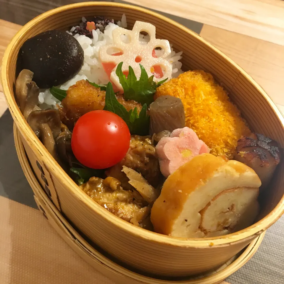 茶色いがおいしい！ 作り置きと冷凍食品のお弁当|はるさん