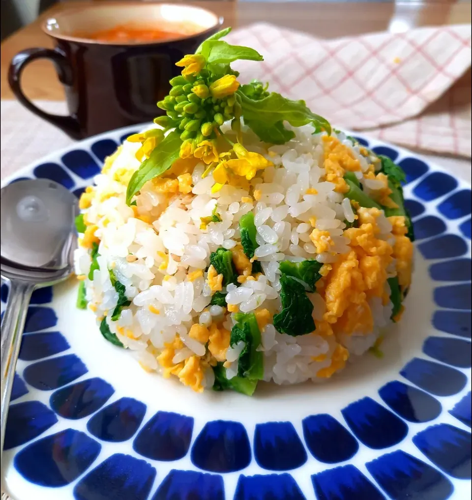 アッチさんの料理 菜の花ごはん|ナオミさん