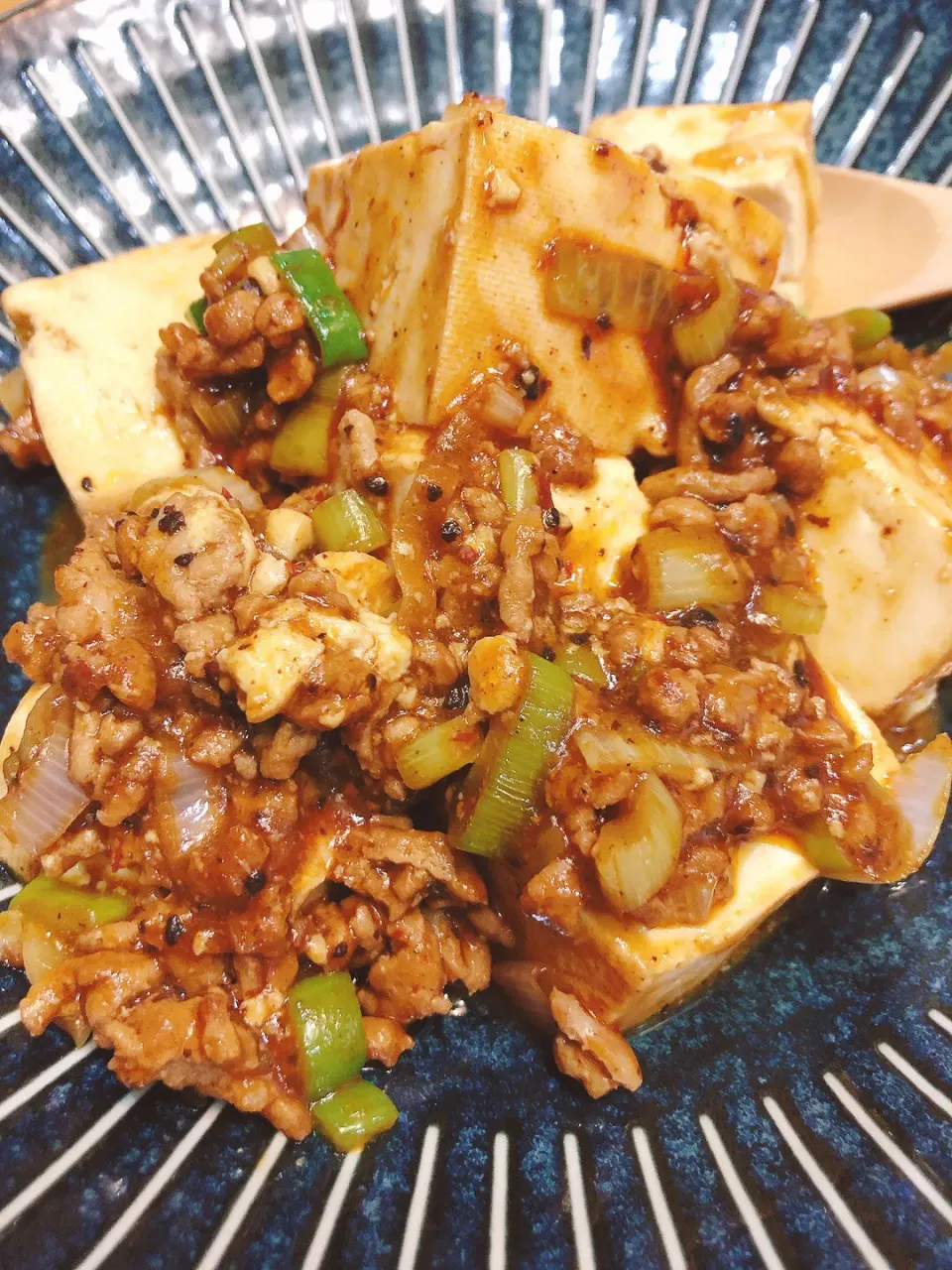 大豆のお肉で麻婆豆腐🍺|海斗さん