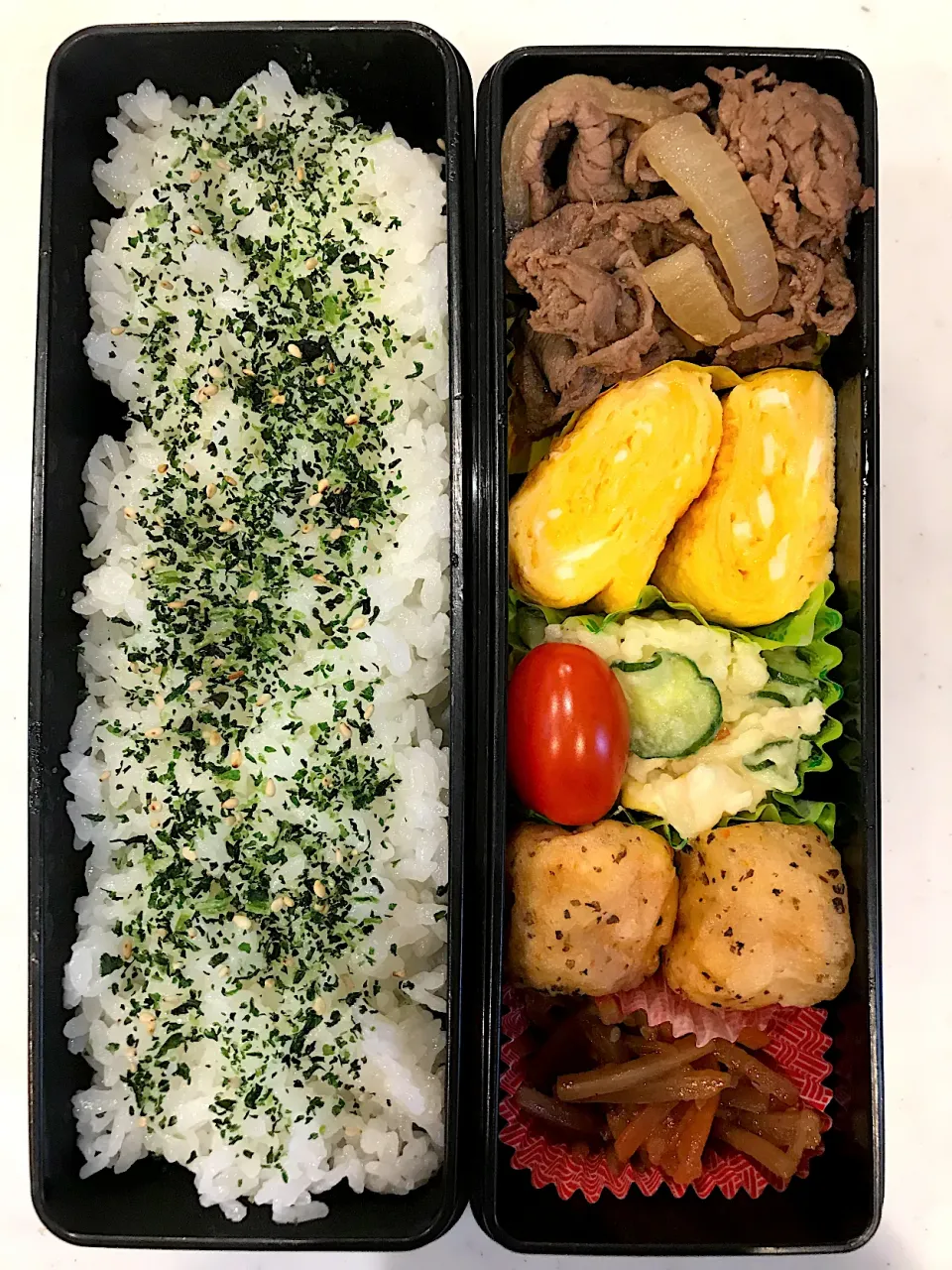 Snapdishの料理写真:2022.2.20 (日) パパのお弁当🍱|あっきーよさん