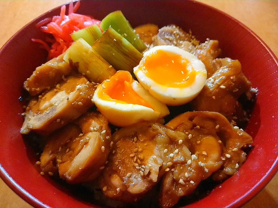 鶏チャーシュー丼|y.,yuukiさん