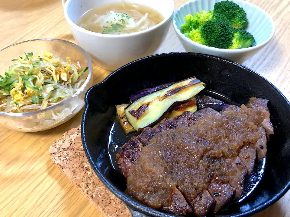 Snapdishの料理写真:三河牛のステーキ🥩|さおりさん