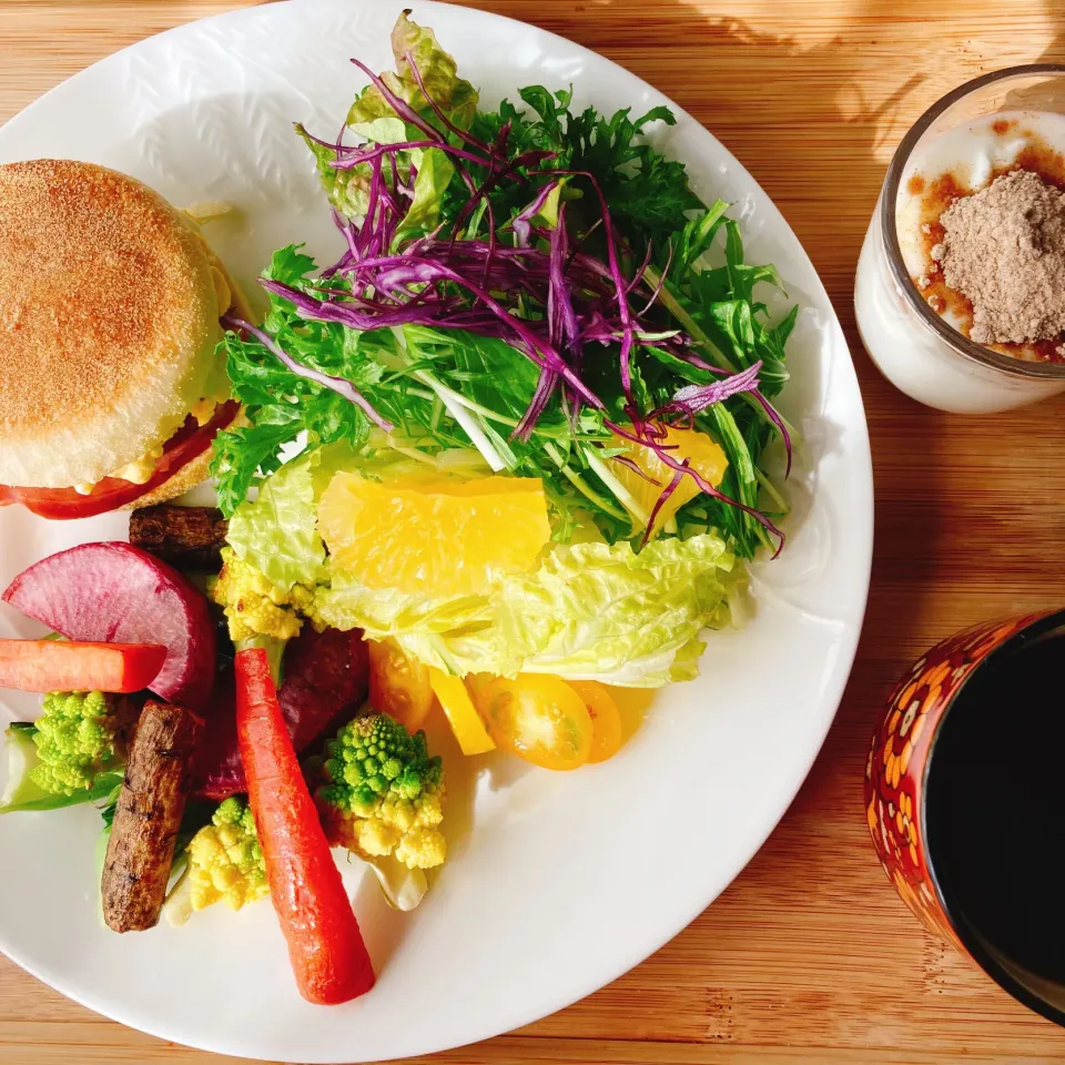 Snapdishの料理写真:🍀今日の朝ごはん🍀|ちゃんノンさん