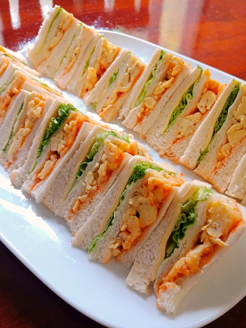 Egg Sandwiches|qampung peopleさん